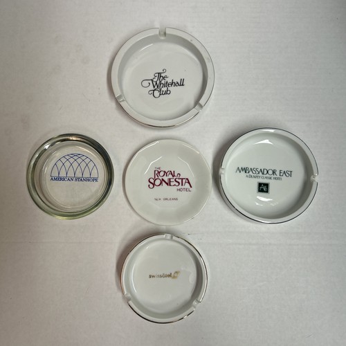 Vintage hotel ashtray lot - lot, 5